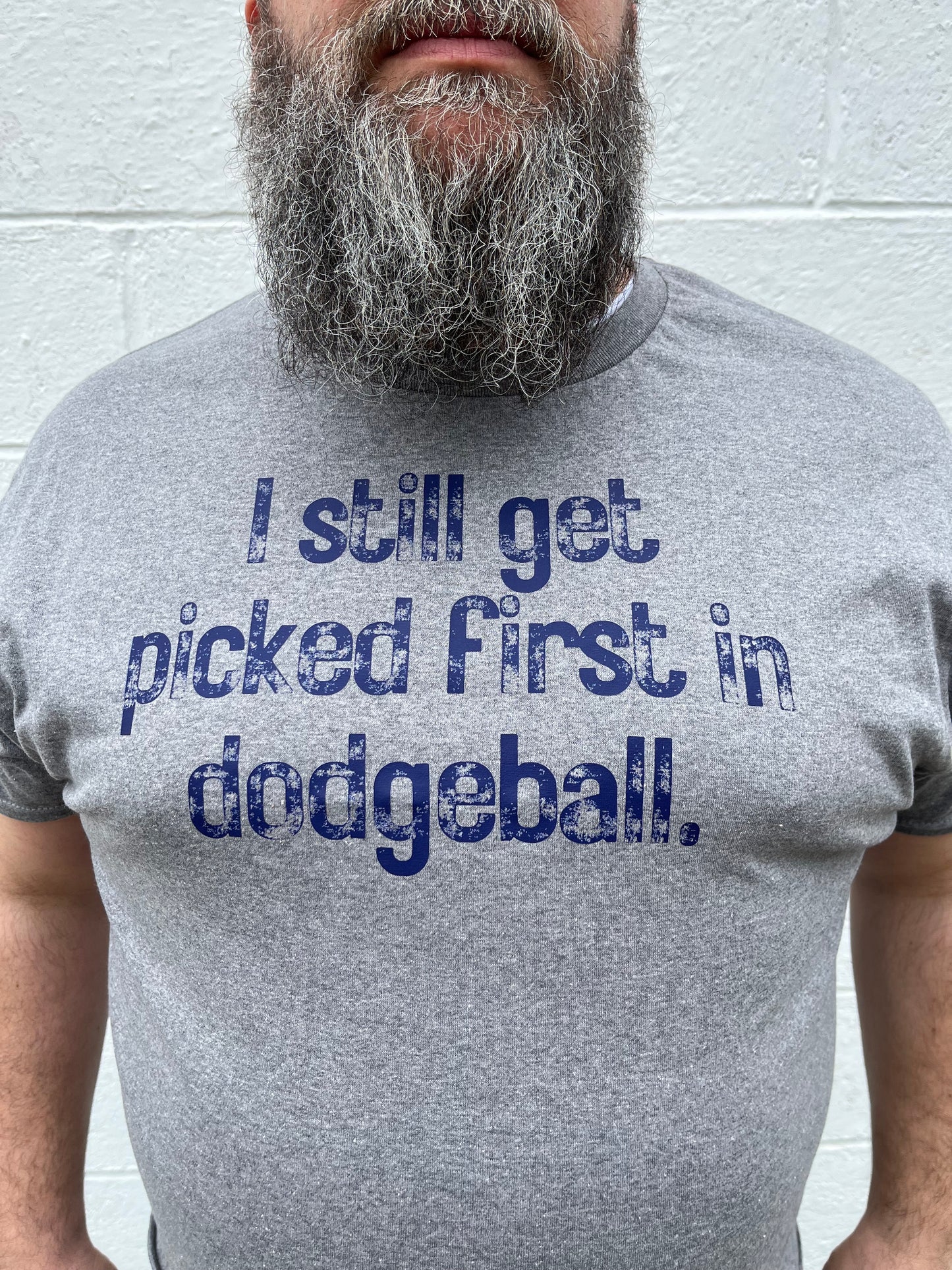 Dogeball Oxford Grey Short Sleeve Tee