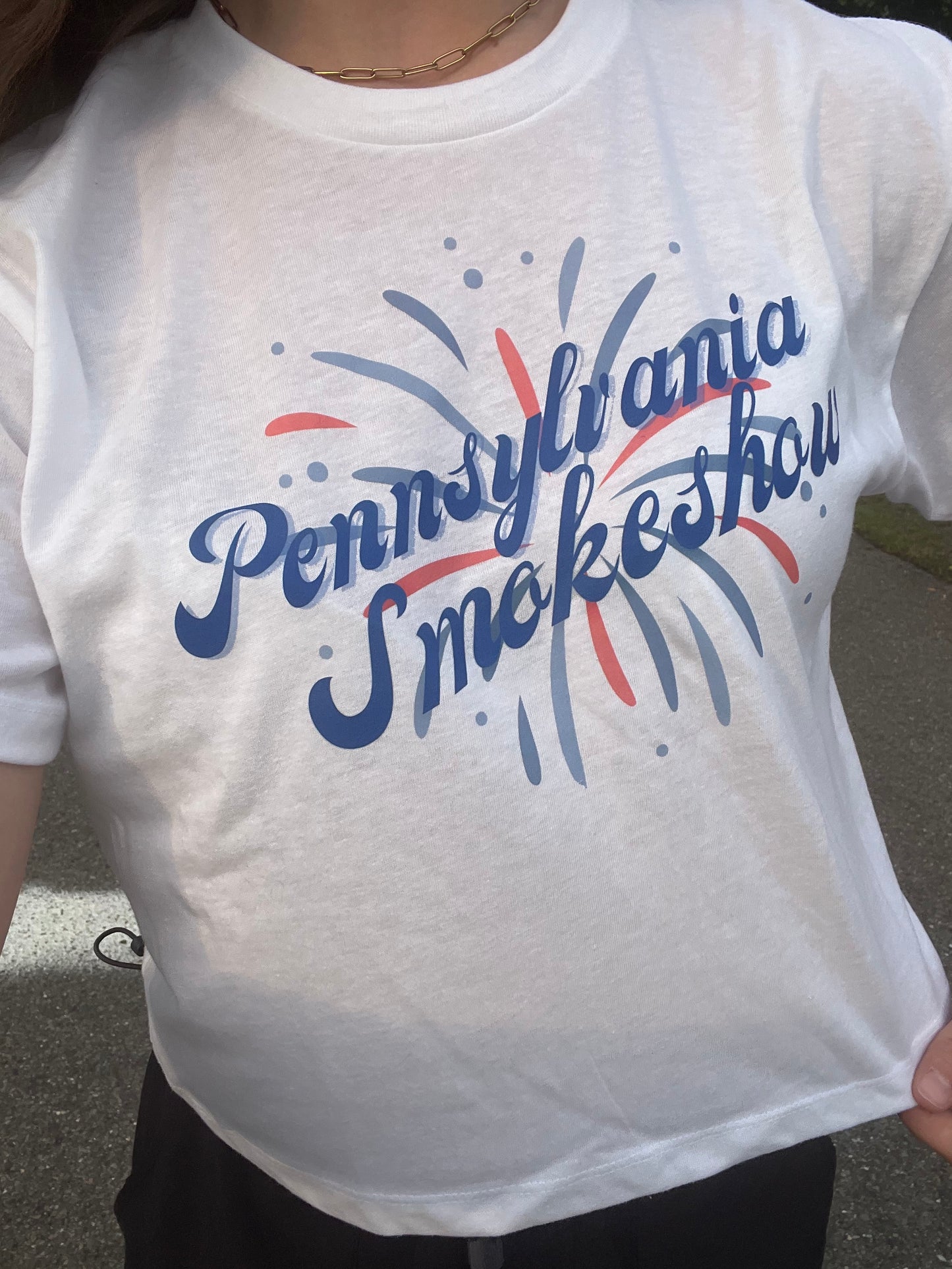 Pennsylvania Smokeshow Women's Ideal Crop Tee